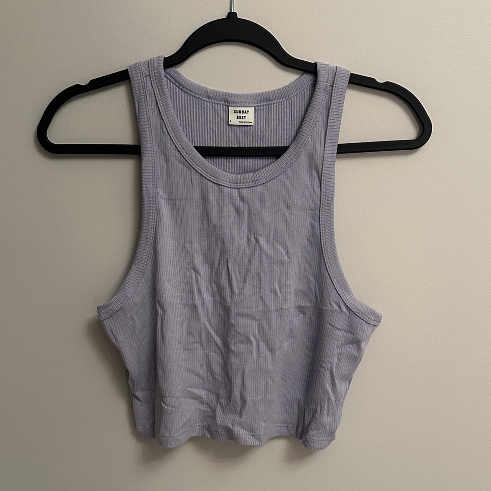 Sunday Best Cropped Tank Top